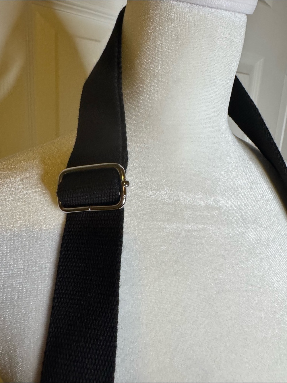 HUAERYOUYUE Black Nylon Multi-Pocket Crossbody Shoulder Bag Everyday Travel - Picture 7 of 8